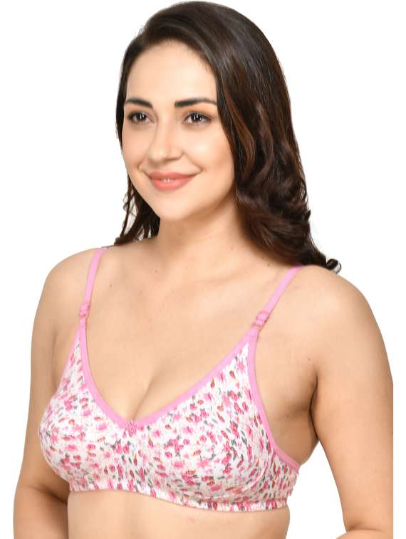 printed non padded t-shirt bra - 18658297 -  Standard Image - 1