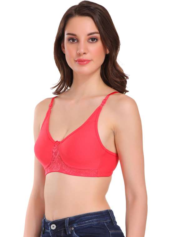 solid non padded t-shirt bra - 18658362 -  Standard Image - 1