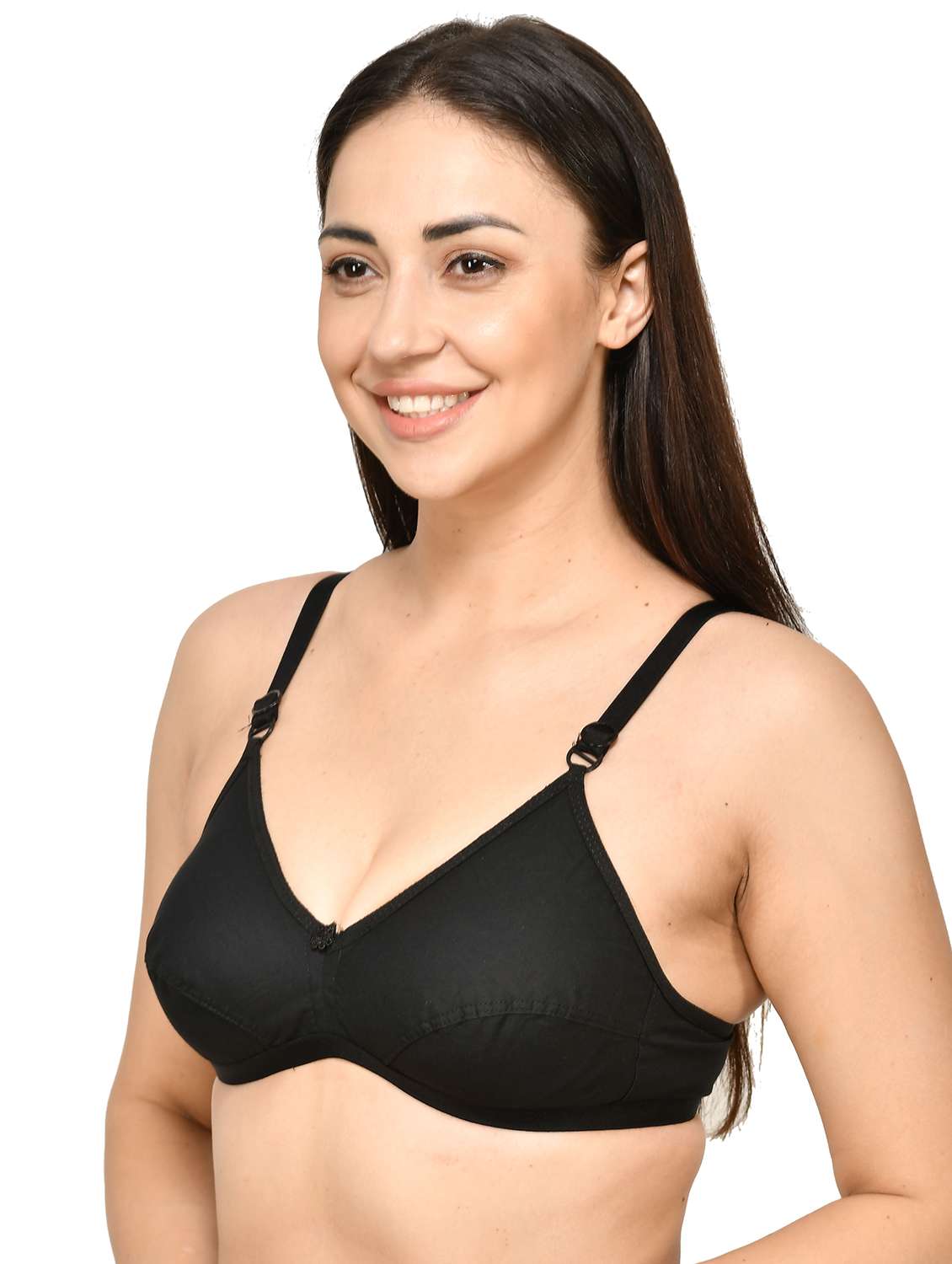 black solids regular bra - 18658368 - Standard Image - 1