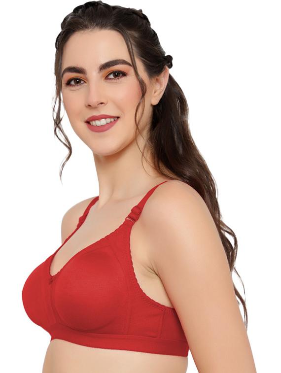 solid non padded regular bra - 18658371 - Standard Image - 1