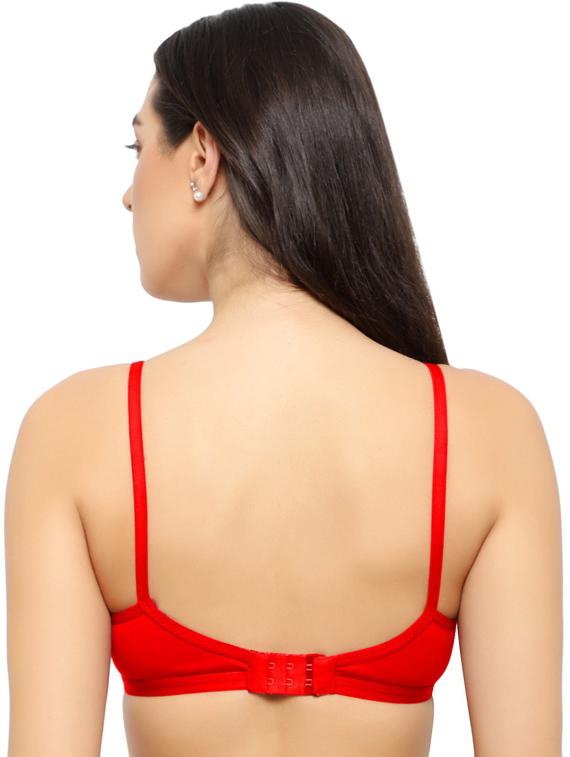 solid non padded regular bra - 18658375 - Standard Image - 1