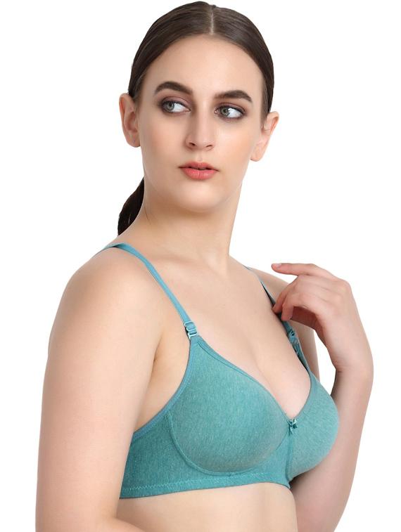 printed lightly padded t-shirt bra - 18658481 - Standard Image - 1