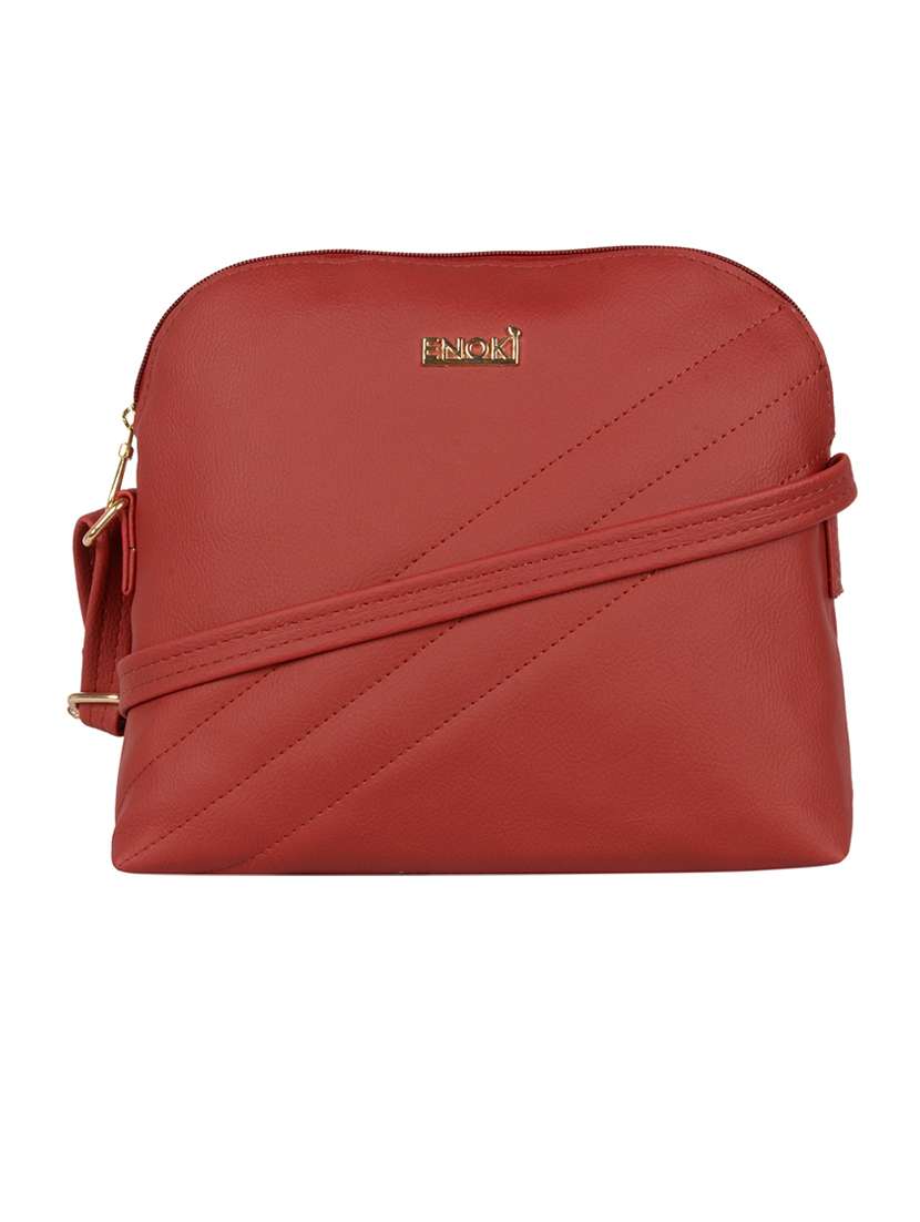 solid regular sling bag