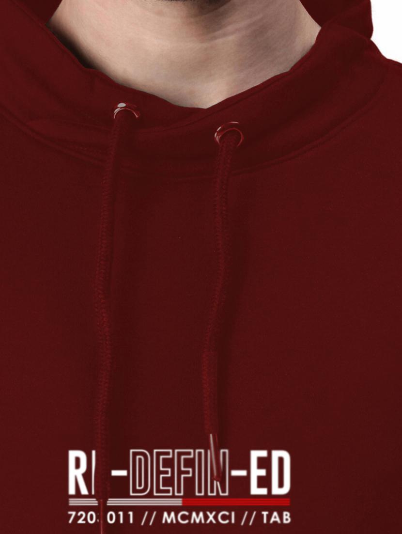 drawstring neck chest print sweatshirt - 18658811 - Standard Image - 4