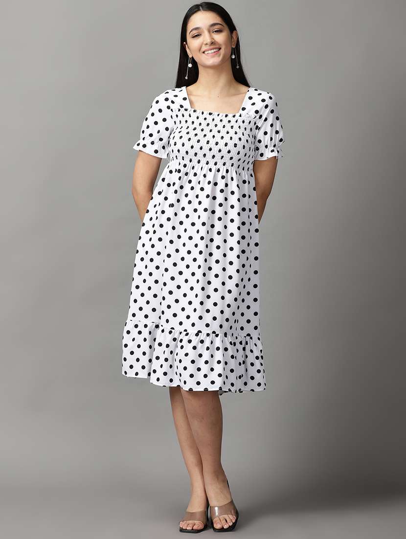 women's tiered dress solid dress - 18658969 - Zoom Image - 0