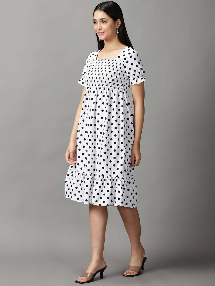 women's tiered dress solid dress - 18658969 - Standard Image - 1