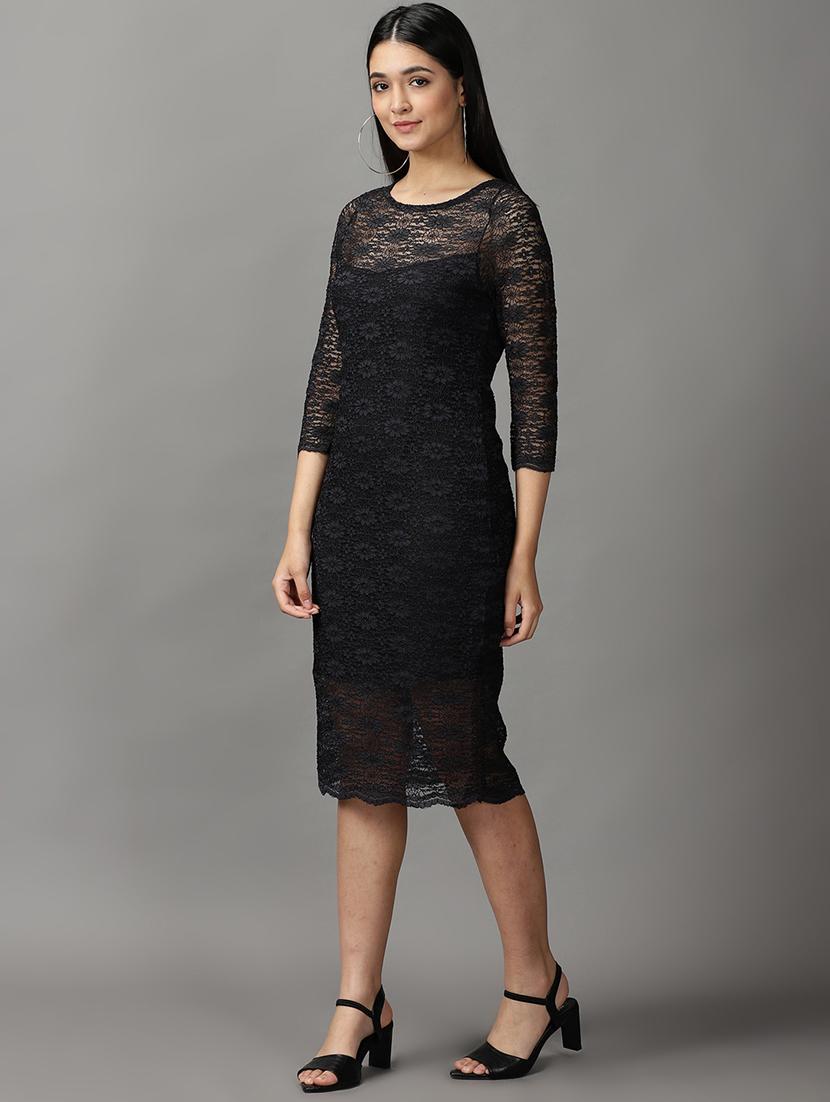 women's bodycon animal print dress - 18658980 - Standard Image - 1