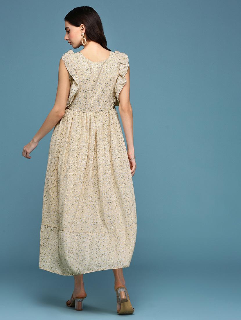 women's tiered dress floral dress - 18659012 - Standard Image - 4