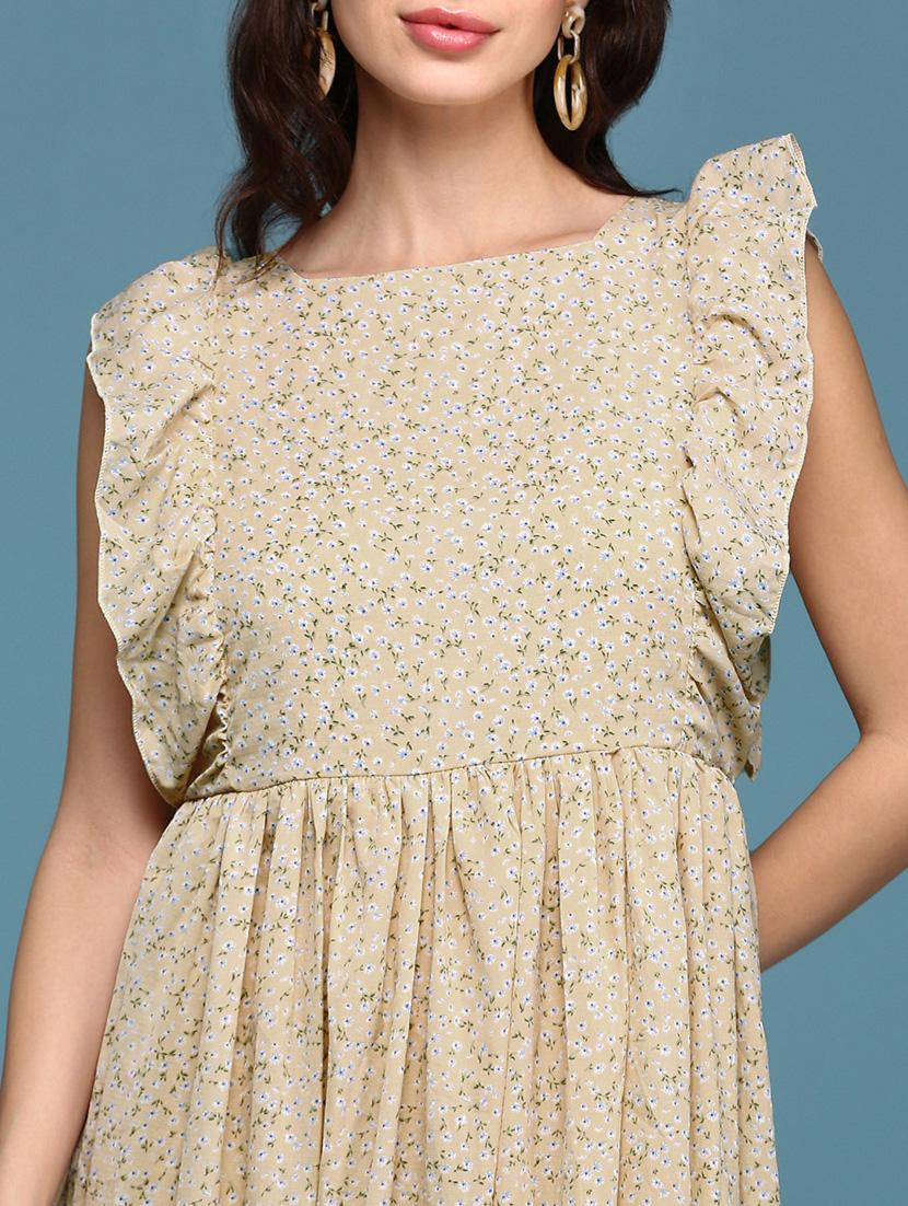women's tiered dress floral dress - 18659012 - Standard Image - 6