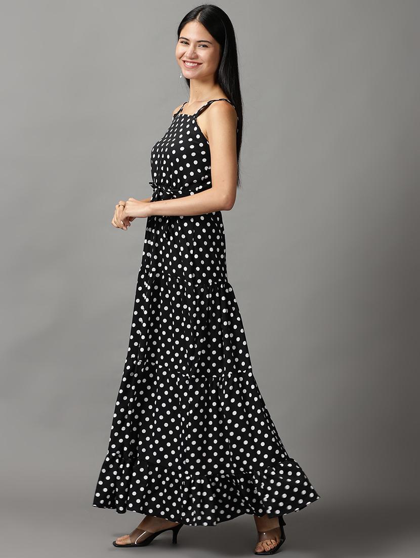 women's tiered dress printed dress - 18659041 - Standard Image - 1