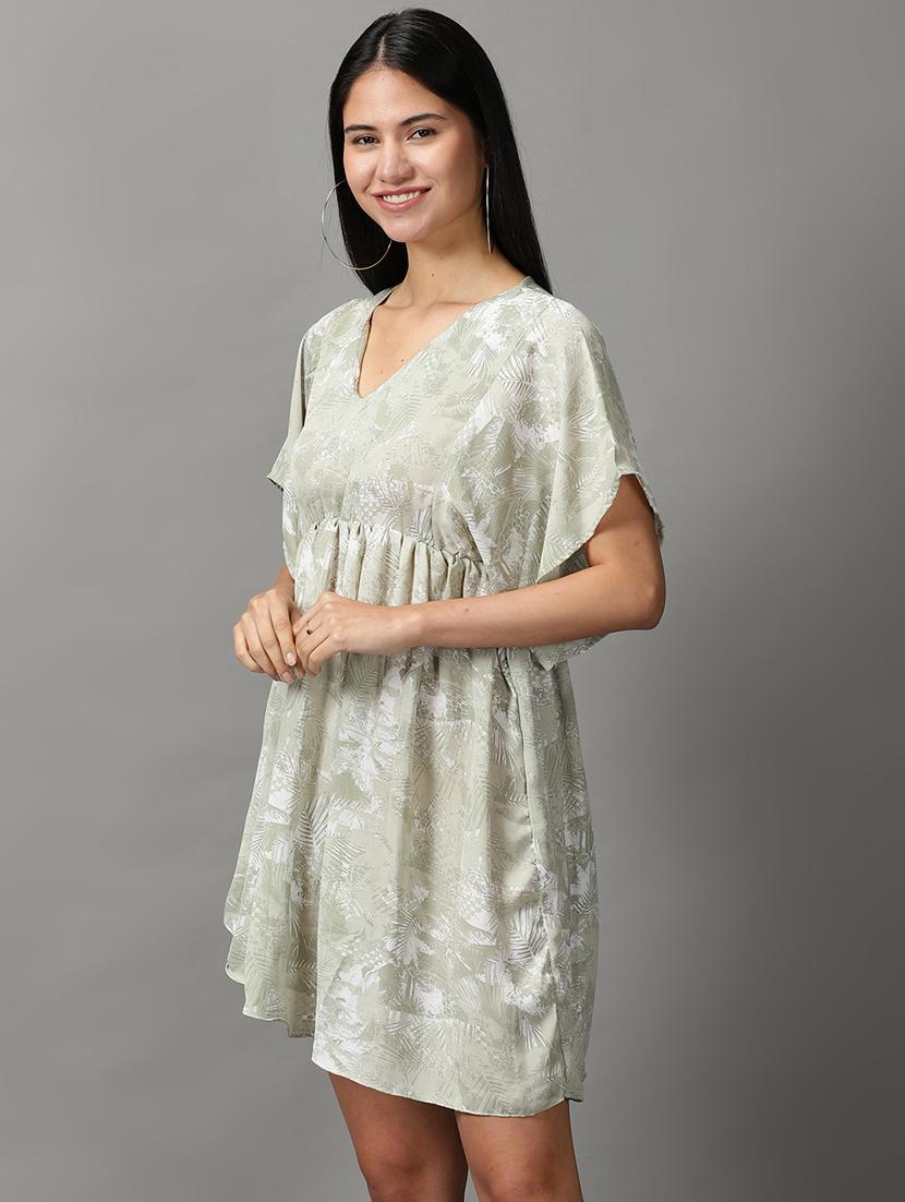 women's asymmetric solid dress - 18659047 - Standard Image - 1