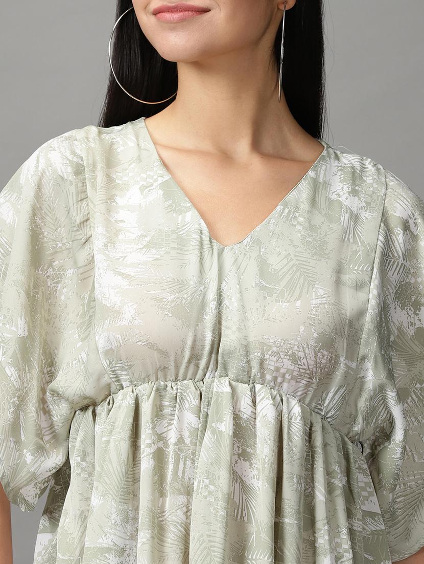 women's asymmetric solid dress - 18659047 - Standard Image - 4