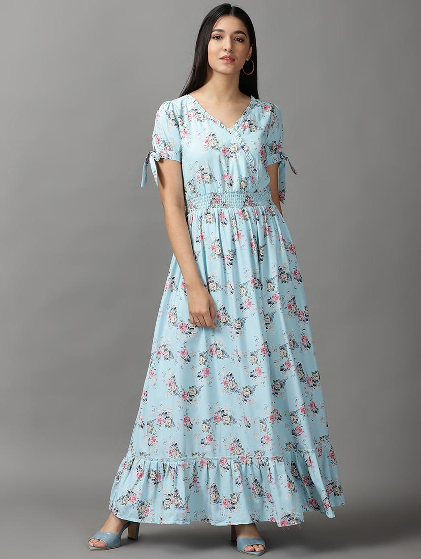women's tiered dress floral dress - 18659060 - Zoom Image - 0