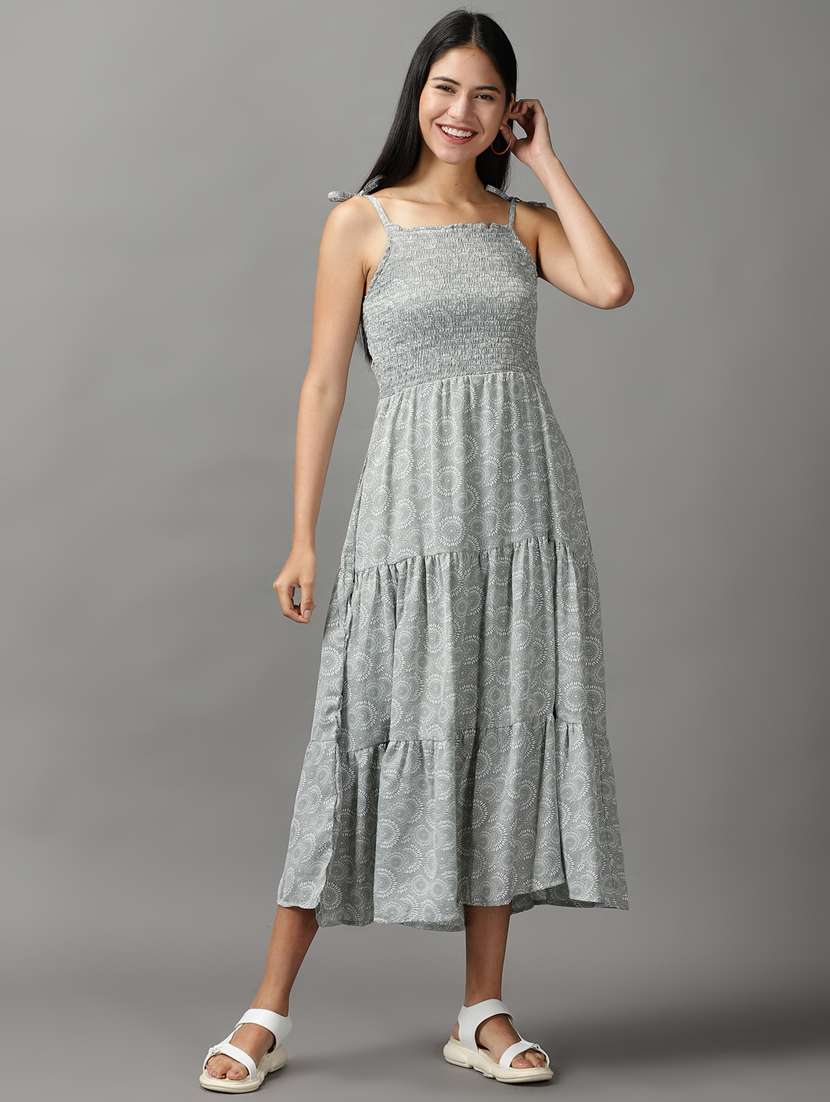 women's tiered dress quirky dress