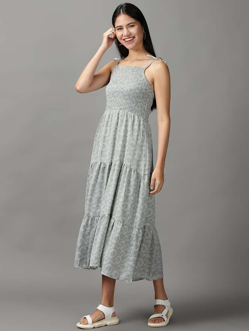 women's tiered dress quirky dress - 18659084 -  Standard Image - 1