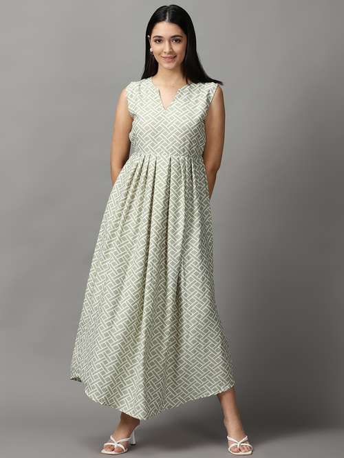 women's fit & flare polka dots dress - 18659101 -  Standard Image - 0