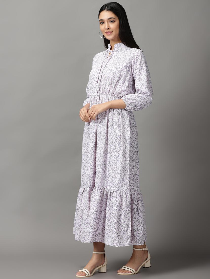 women's tiered dress floral dress - 18659109 -  Standard Image - 1