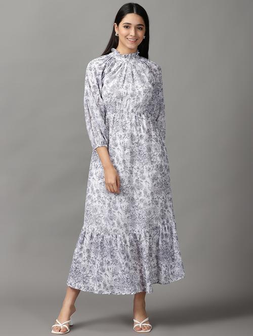 women's tiered dress floral dress - 18659118 -  Standard Image - 0
