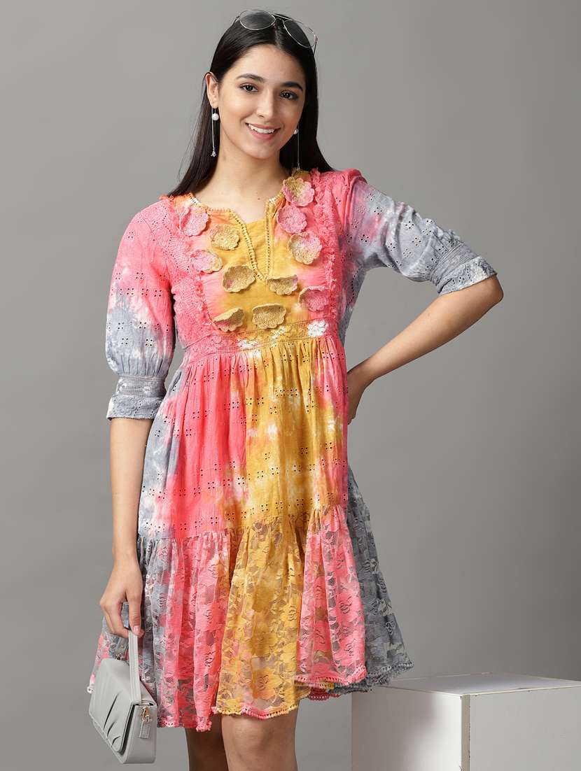 women's tiered dress floral dress