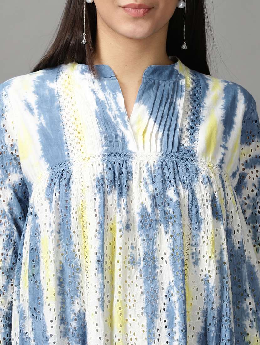 women's tiered dress paisley dress - 18659152 -  Standard Image - 6