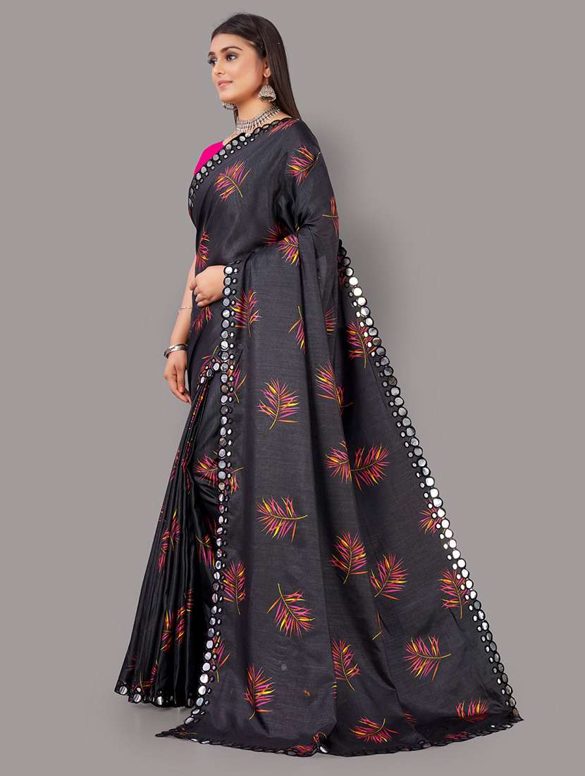 printed self design bhagalpuri saree with blouse - 18679610 -  Standard Image - 1