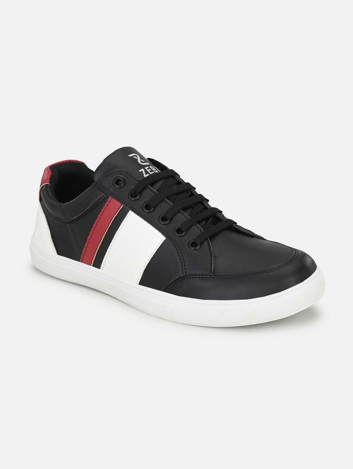 mens black lace up sneaker