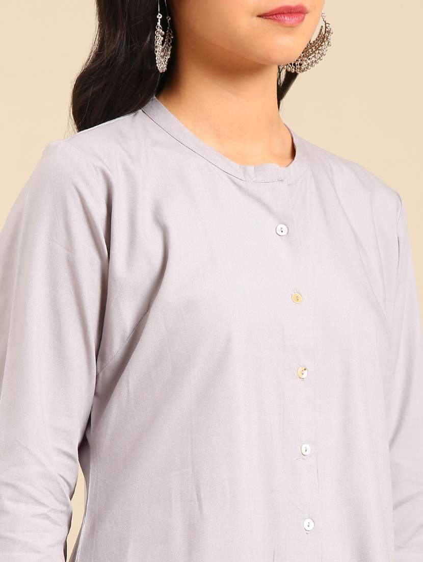 women's straight kurta - 18682905 -  Standard Image - 4