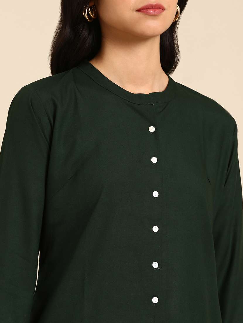 women's straight kurta - 18682907 -  Standard Image - 4
