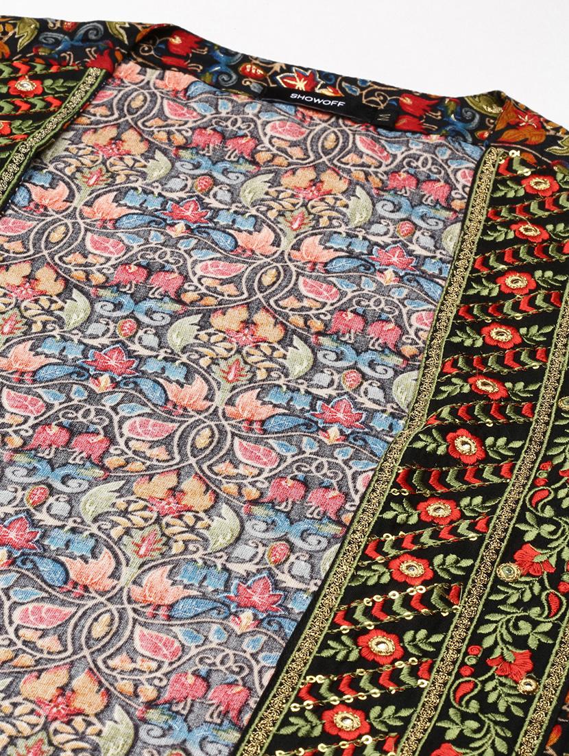 women's kurta with jacket kurta - 18682991 - Standard Image - 6