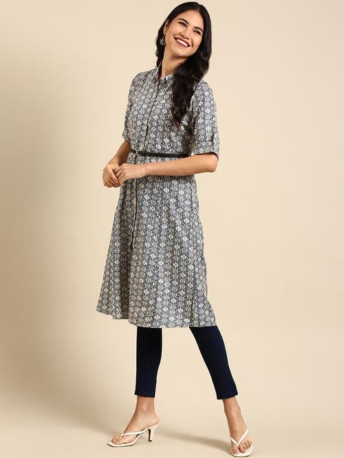 women's a-line kurta - 18682995 - Standard Image - 0