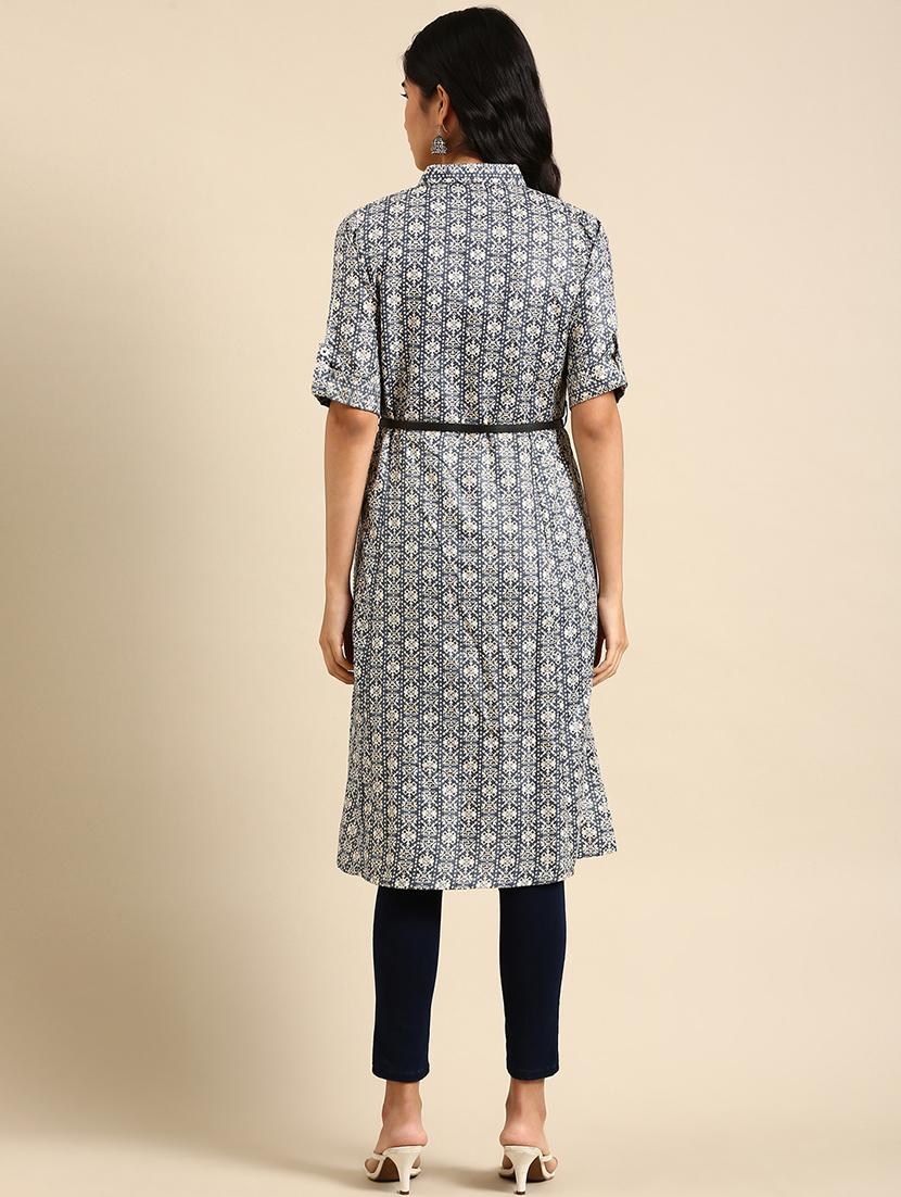women's a-line kurta - 18682995 - Standard Image - 1