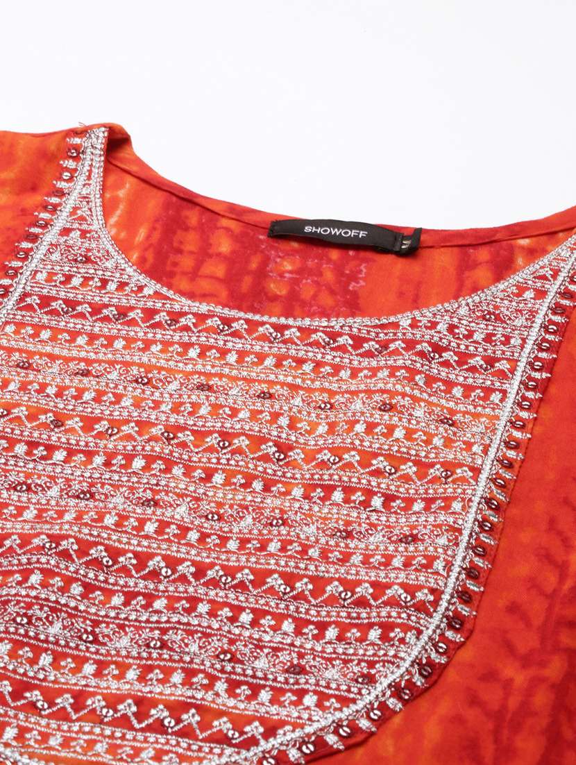 women's straight kurta - 18683001 -  Standard Image - 4