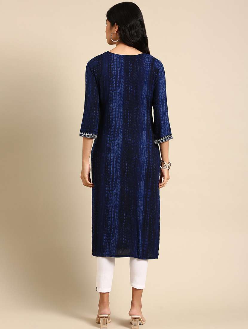 women's straight kurta - 18683002 -  Standard Image - 1
