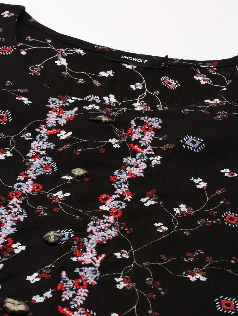 women's straight kurta - 18683031 - Standard Image - 4