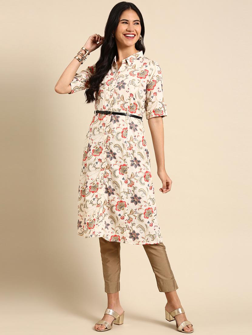 women's a-line kurta - 18683038 - Zoom Image - 0