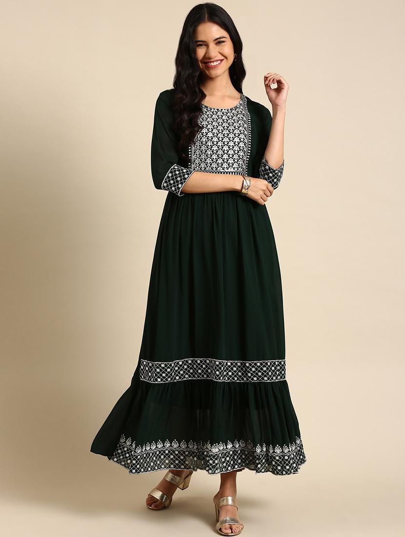 women's flared kurta - 18683058 -  Zoom Image - 0