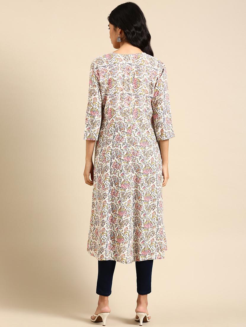 women's a-line kurta - 18683103 - Standard Image - 1