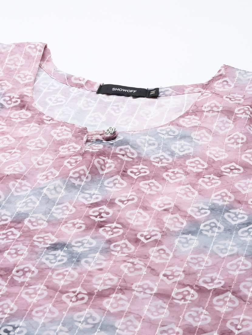 women's straight kurta - 18683110 - Standard Image - 4