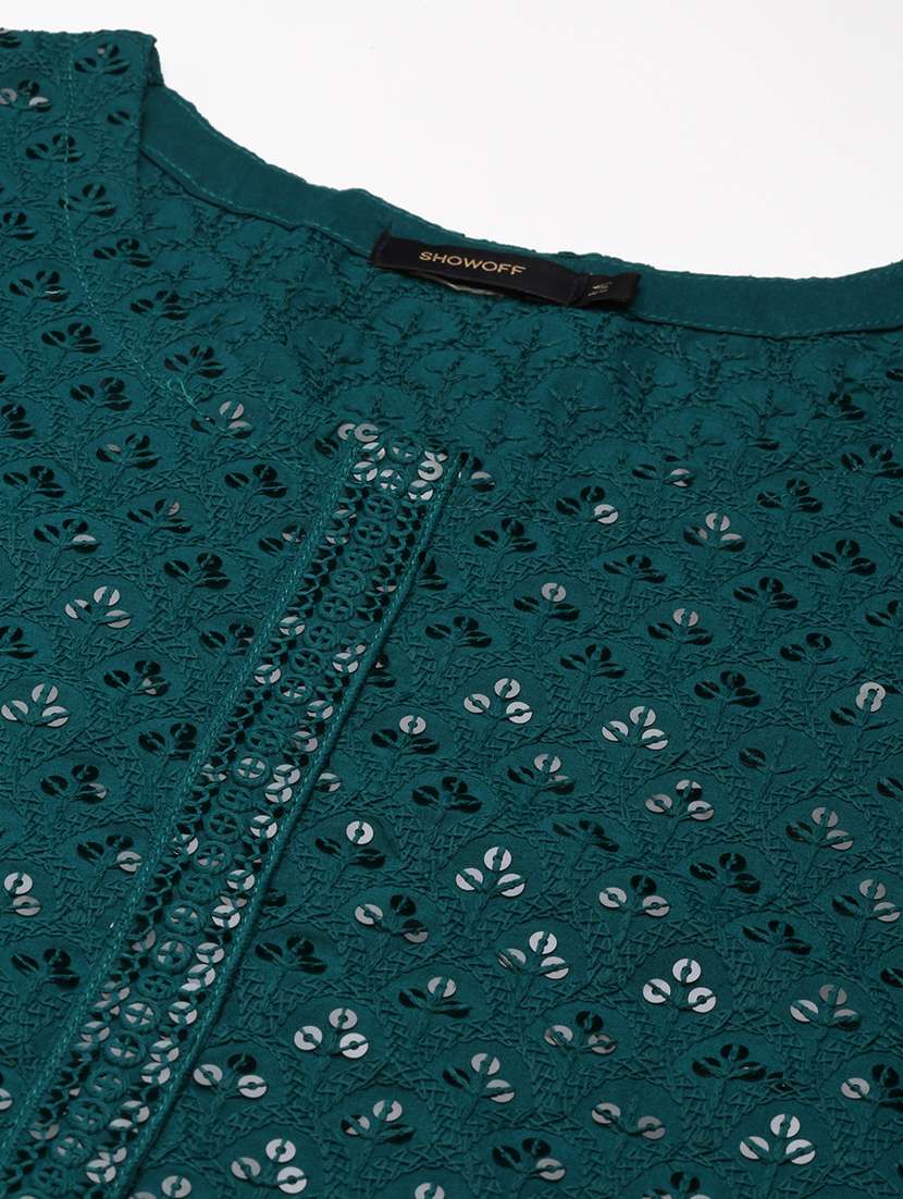 women's straight kurta - 18683115 -  Standard Image - 4