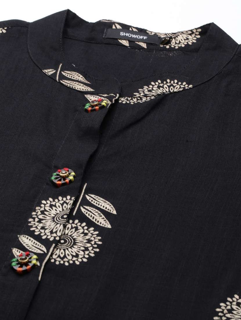 women's straight kurta - 18683168 -  Standard Image - 4