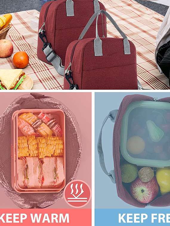 solid lunch bag - 18684357 - Standard Image - 4