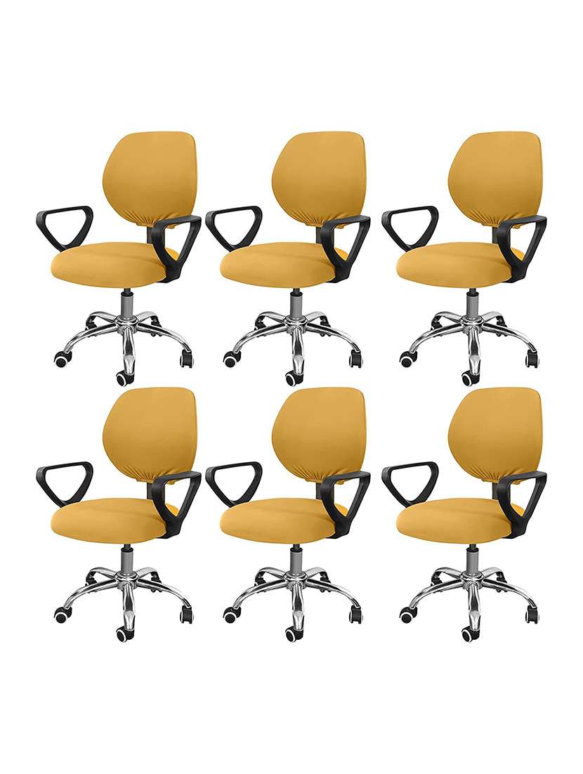 pack of 6 office chair cover - 18684410 -  Standard Image - 1
