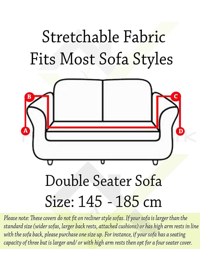 spandex seater sofa cover big elasticity cover for couch flexible stretch sofa slipcover-triple seater - 18684425 -  Standard Image - 1