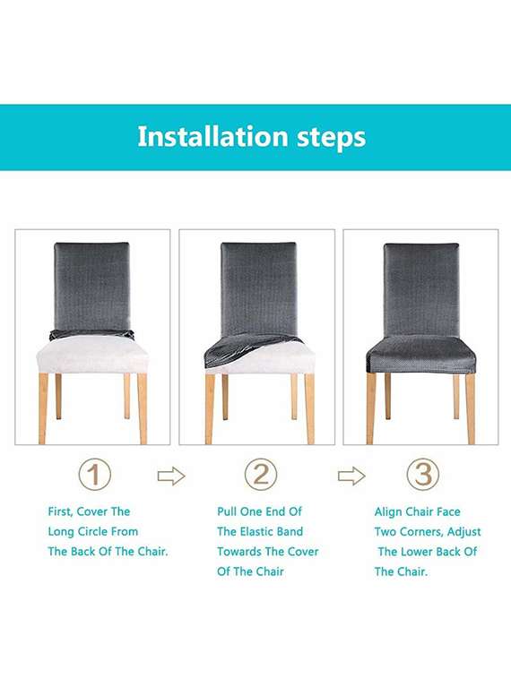 pack of 6 chair cover - 18684523 -  Standard Image - 1