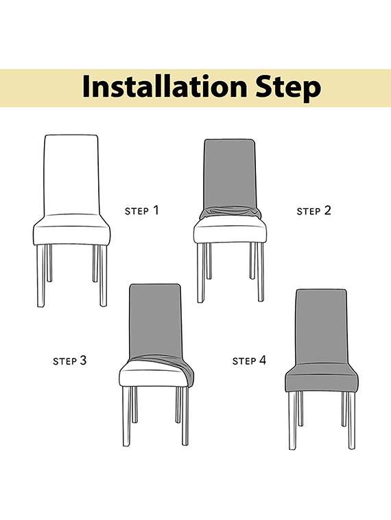 printed chair cover - 18684648 -  Standard Image - 1