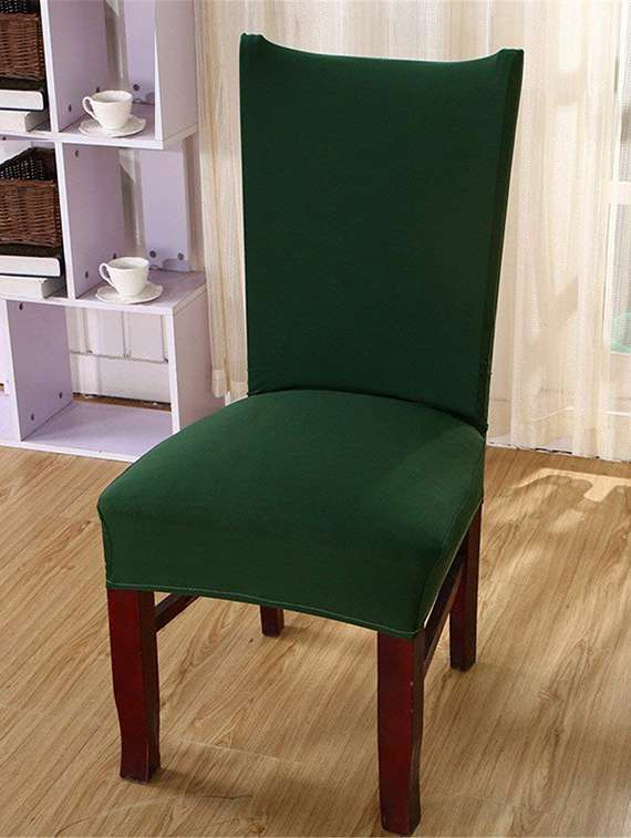 solid chair cover