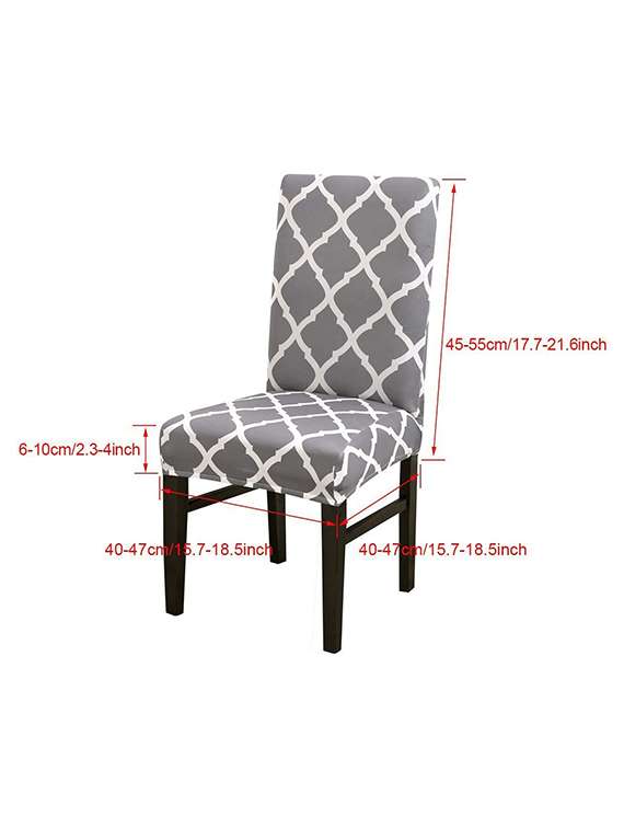 printed chair cover - 18684671 -  Standard Image - 1