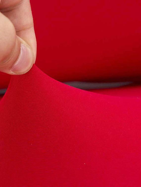 singlesofa cover red - 18684738 - Standard Image - 1