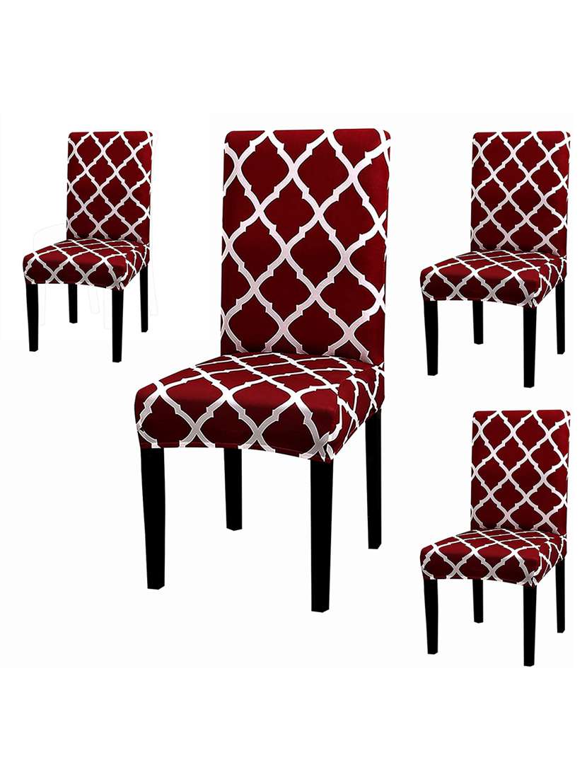 printed chair cover combo