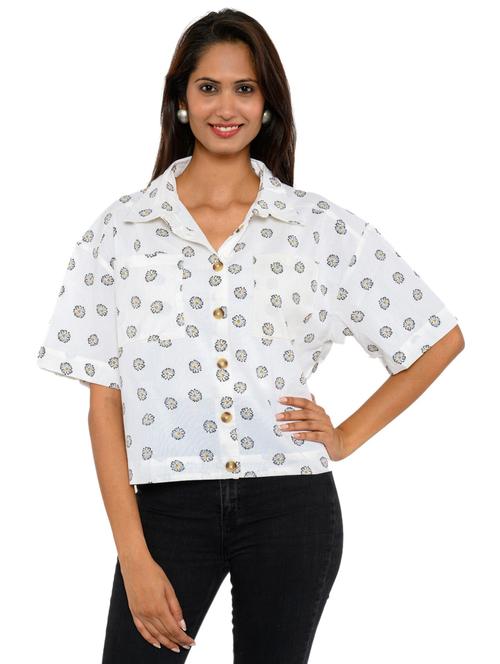 floral printed regular shirt - 18685093 -  Standard Image - 0